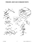 Diagram for 04 - Freezer Liner & Icemaker Parts