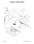 Diagram for 02 - Control Panel Parts