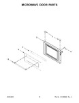 Diagram for 09 - Microwave Door Parts