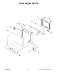 Diagram for 03 - Oven Door Parts