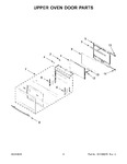 Diagram for 04 - Upper Oven Door Parts