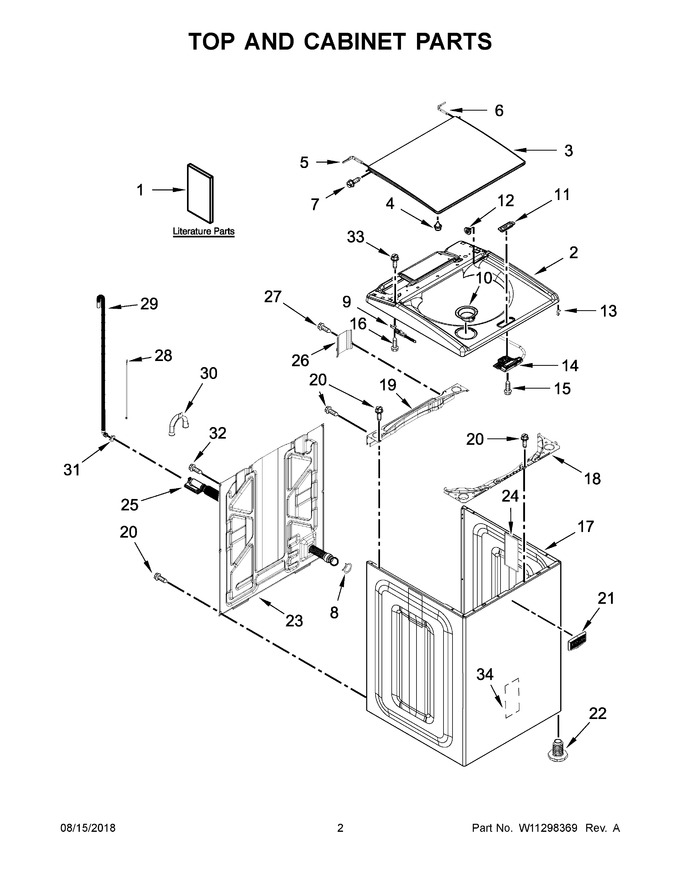 Diagram for MVWB835DW4