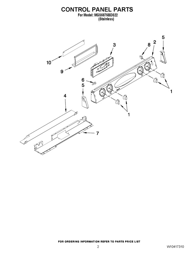 Diagram for MGS5875BDS22