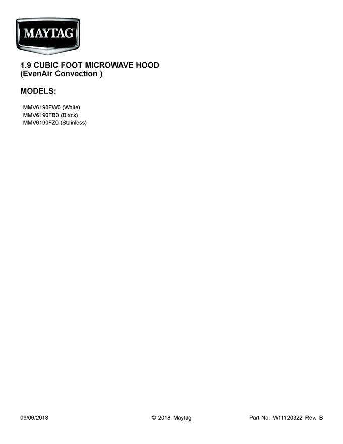 Diagram for MMV6190FW0