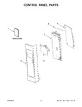 Diagram for 02 - Control Panel Parts