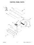 Diagram for 02 - Control Panel Parts