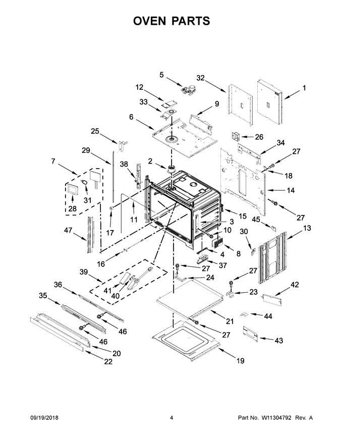 Diagram for JJW3830DP03