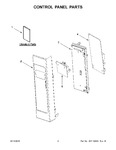 Diagram for 02 - Control Panel Parts