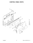 Diagram for 03 - Control Panel Parts