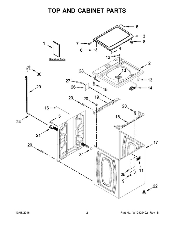 Diagram for MVWX655DW1