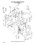 Diagram for 01 - Top And Cabinet Parts