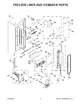 Diagram for 03 - Freezer Liner And Icemaker Parts