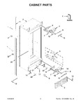 Diagram for 02 - Cabinet Parts