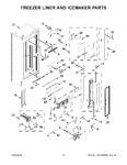 Diagram for 03 - Freezer Liner And Icemaker Parts