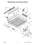 Diagram for 09 - Upper Rack And Track Parts