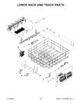 Diagram for 10 - Lower Rack And Track Parts