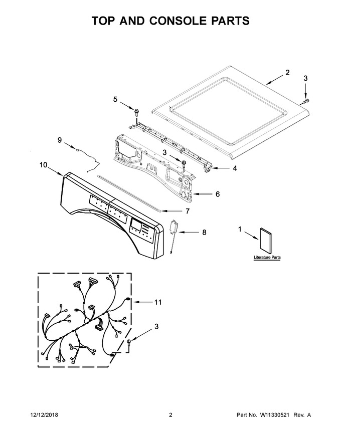 Diagram for YNED5800HW0