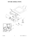 Diagram for 02 - Top And Console Parts