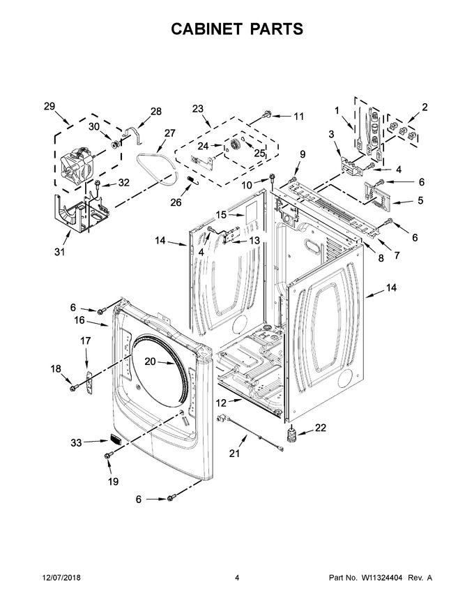 Diagram for MED8630HW0