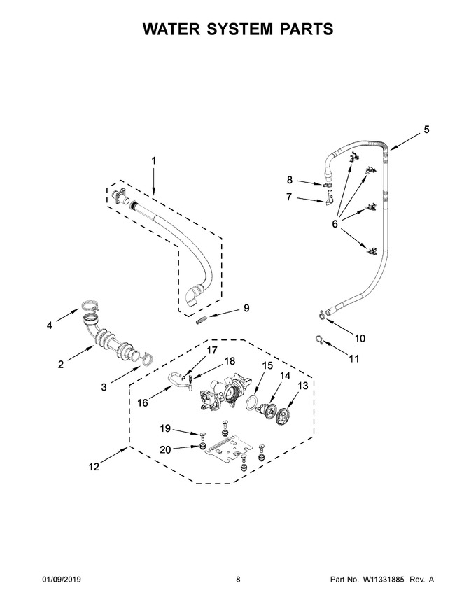 Diagram for 7MMHW6621HW0