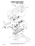 Diagram for 02 - Control Panel Parts