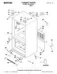 Diagram for 01 - Cabinet Parts