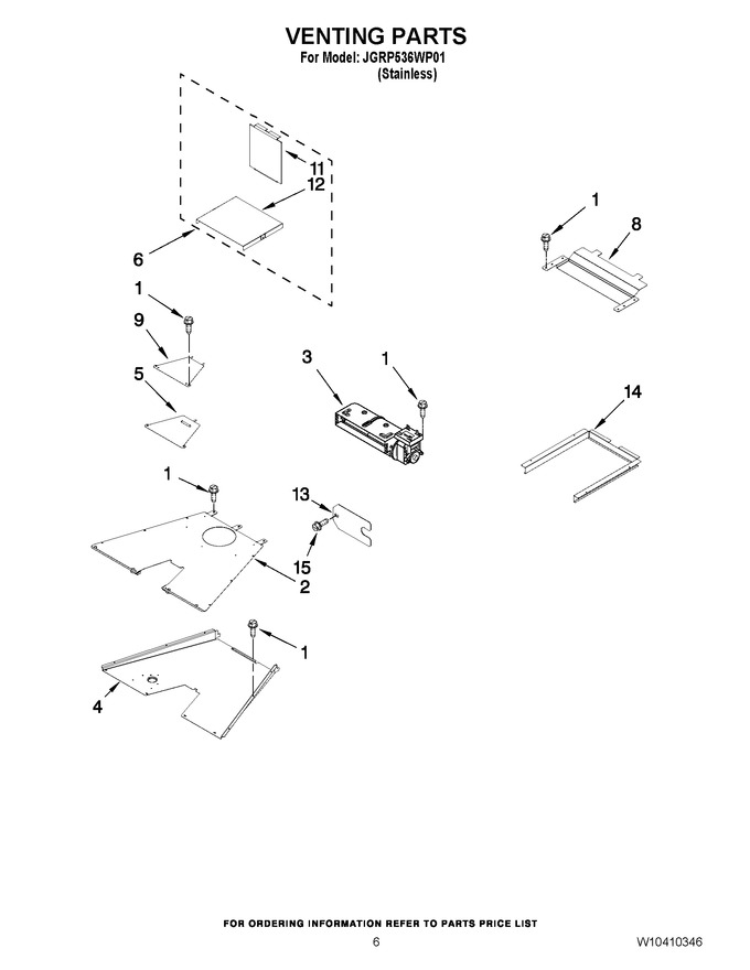 Diagram for JGRP536WP01