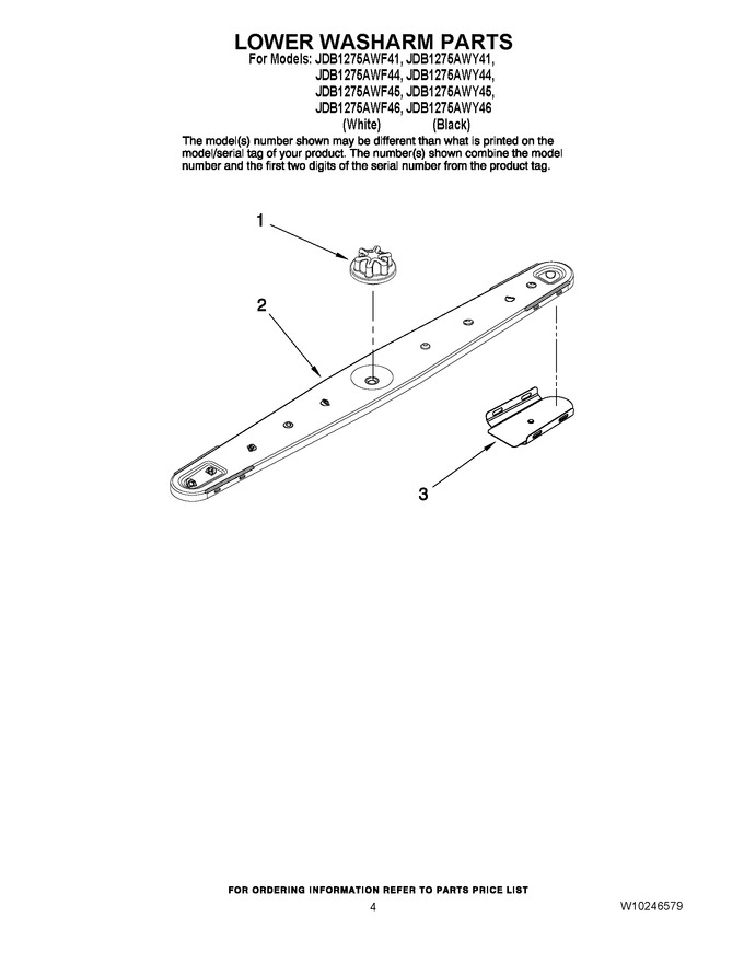 Diagram for JDB1275AWY46