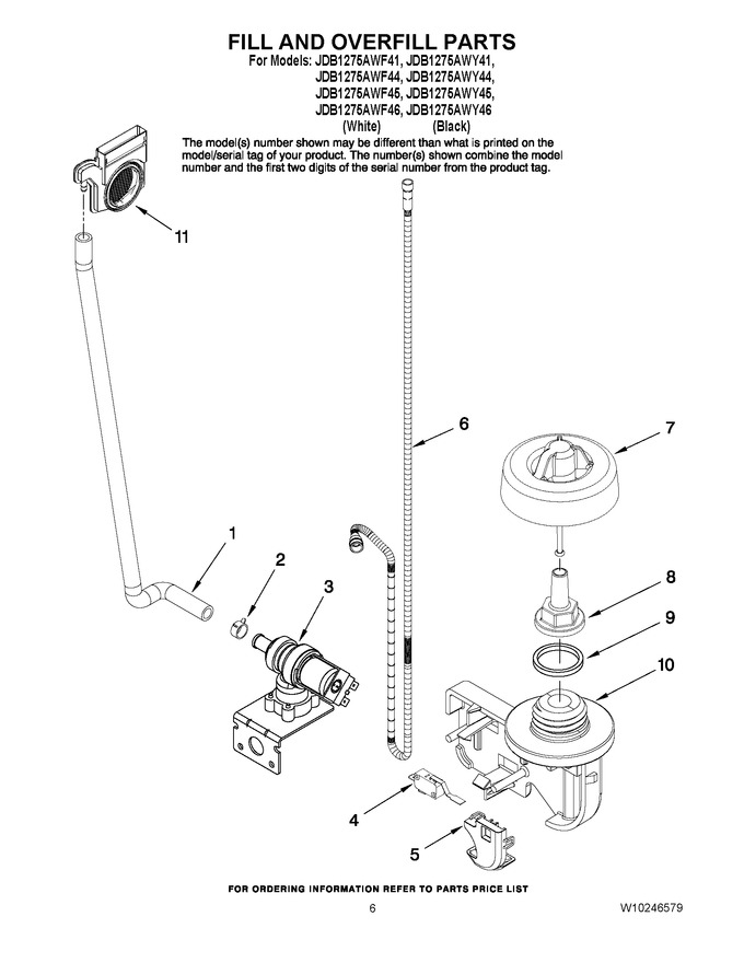 Diagram for JDB1275AWY46