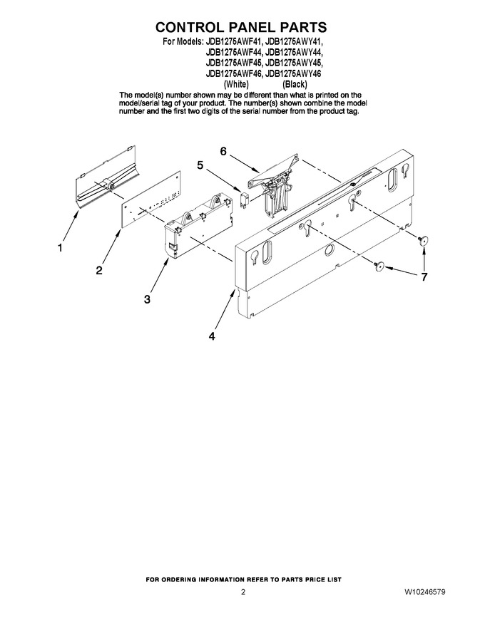 Diagram for JDB1275AWY45