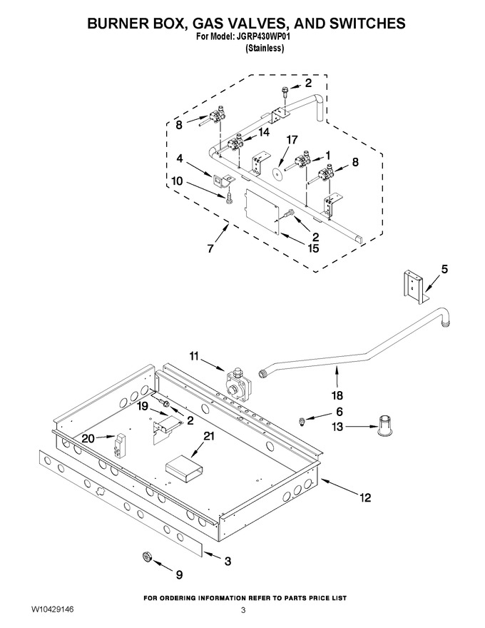 Diagram for JGRP430WP01