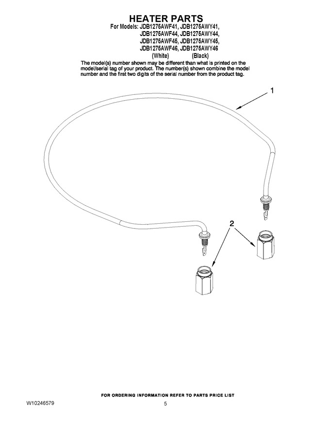 Diagram for JDB1275AWY46