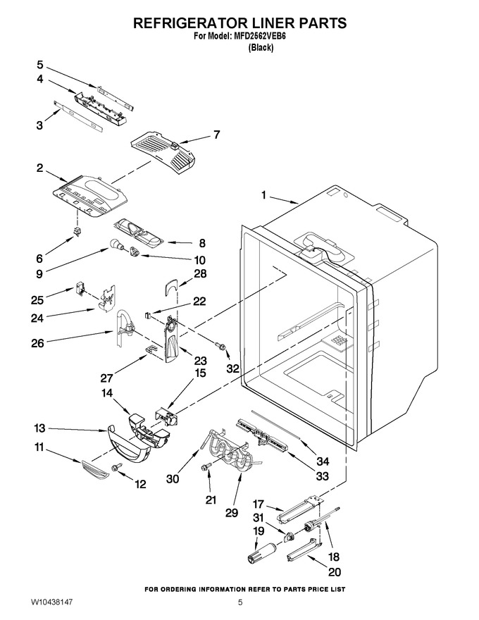 Diagram for MFD2562VEB6