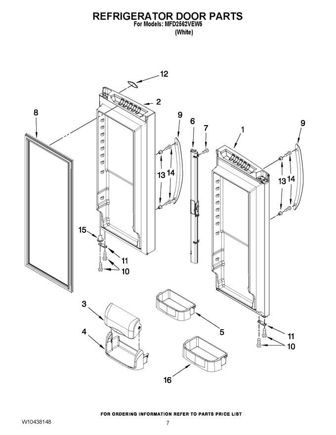 Diagram for MFD2562VEW5