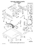 Diagram for 01 - Top And Console Parts