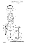 Diagram for 03 - Basket And Tub Parts