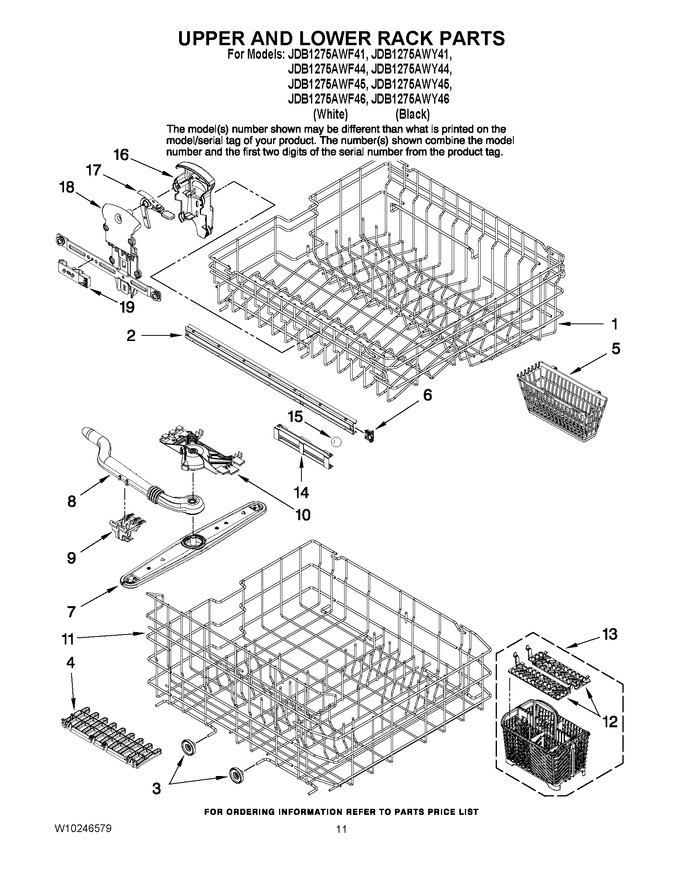 Diagram for JDB1275AWY46