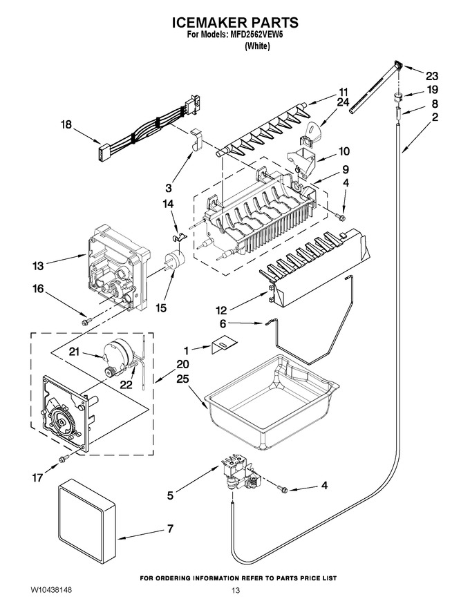 Diagram for MFD2562VEW5