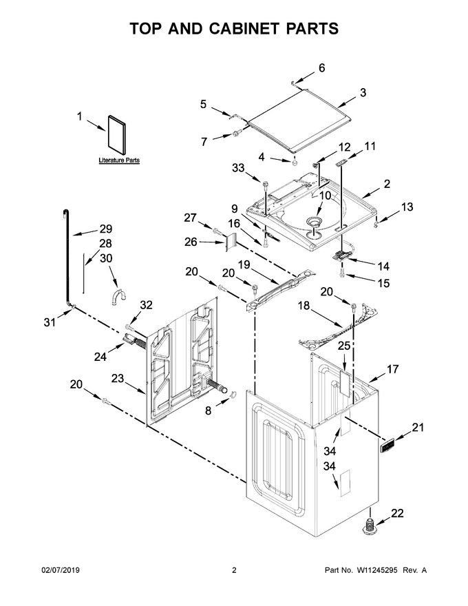 Diagram for 7MMVWB855EC2