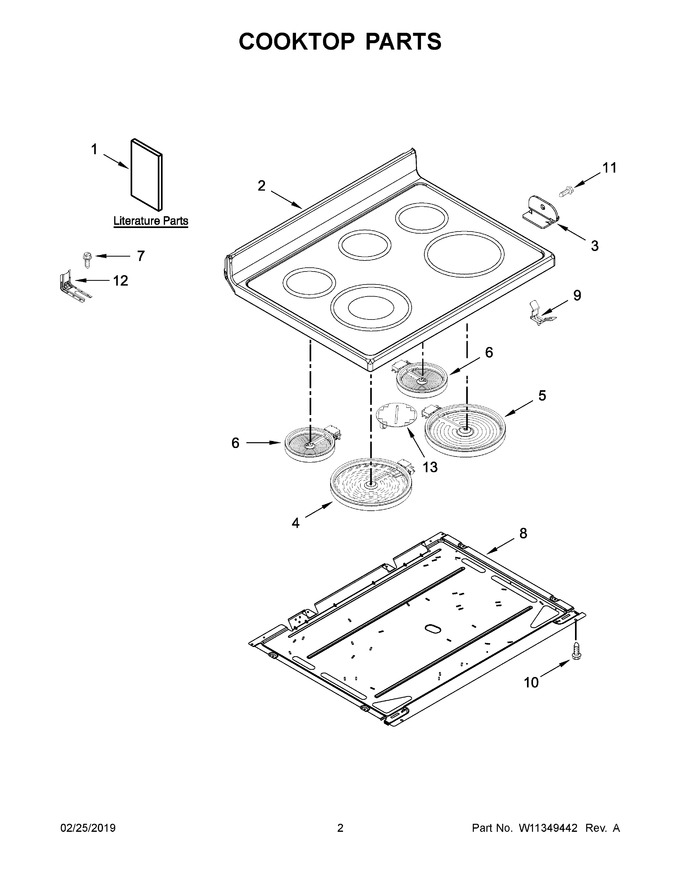 Diagram for YMER6600FW2