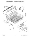 Diagram for 09 - Upper Rack And Track Parts