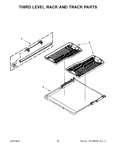 Diagram for 11 - Third Level Rack And Track Parts