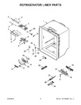 Diagram for 03 - Refrigerator Liner Parts