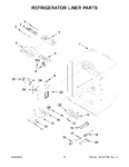 Diagram for 03 - Refrigerator Liner Parts