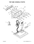 Diagram for 02 - Top And Console Parts