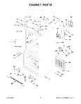 Diagram for 02 - Cabinet Parts