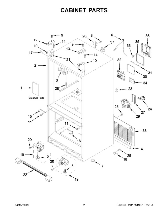 Diagram for JFC2290REM02