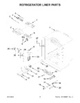 Diagram for 03 - Refrigerator Liner Parts