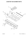 Diagram for 03 - Cooktop And Burner Parts