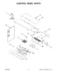 Diagram for 02 - Control Panel Parts